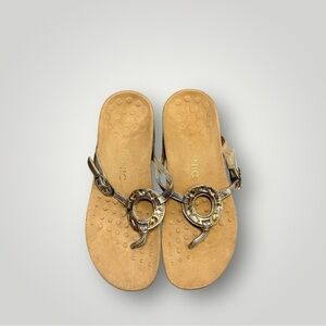 Vionic Women Ricci Thong Sandals Flats shoes slide‎ Sz 7